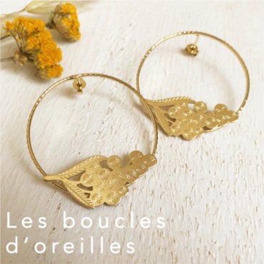 boucles d oreilles jour de mistral